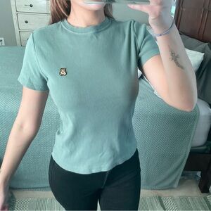 Teddy Fresh Green Women's Short Sleeve Top